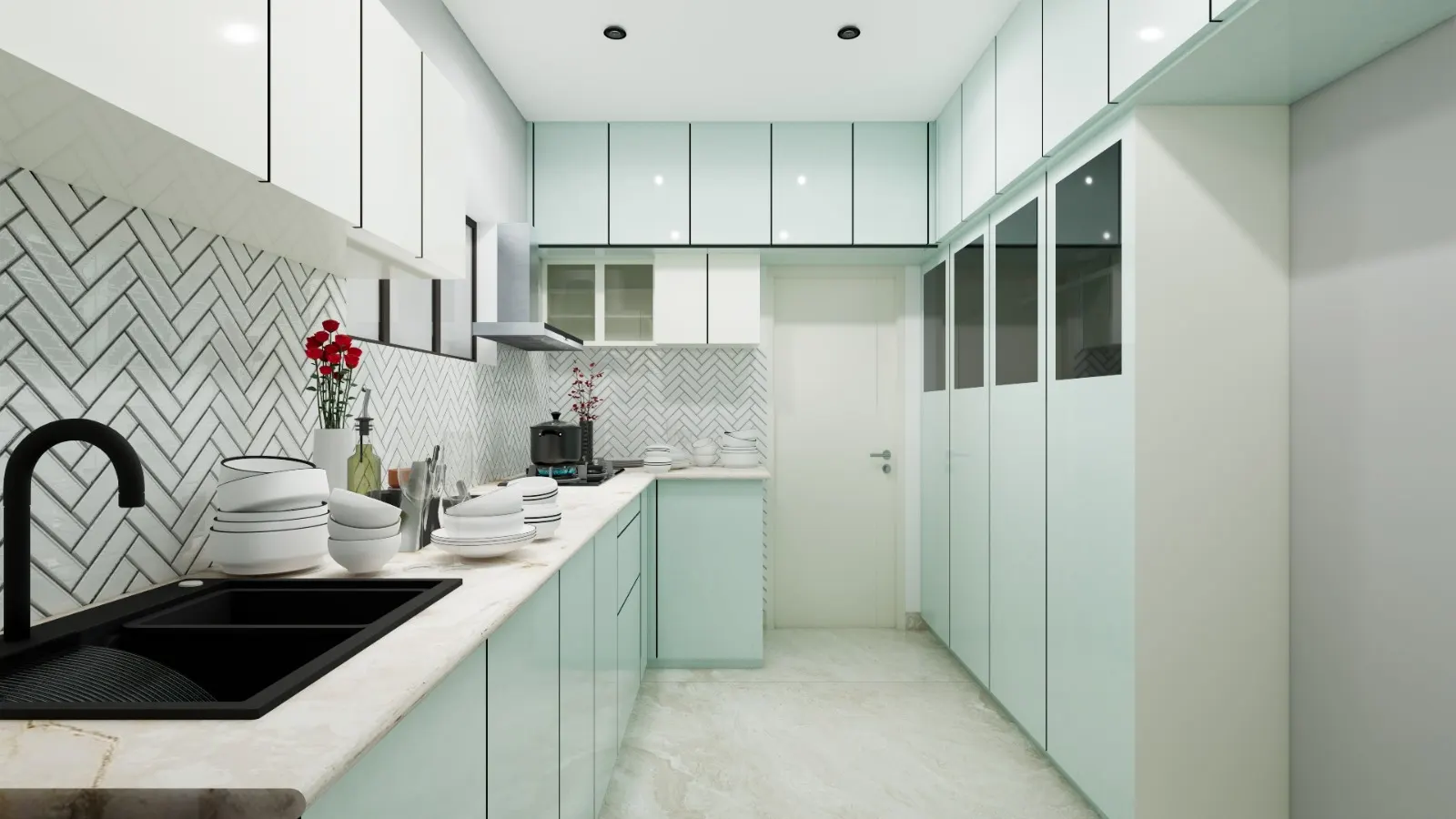 Bedrooms — interior design render