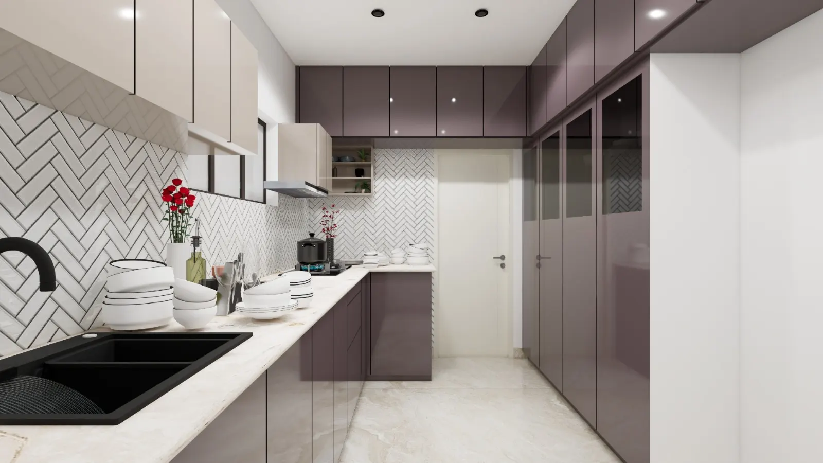 Living & Dining — interior design render