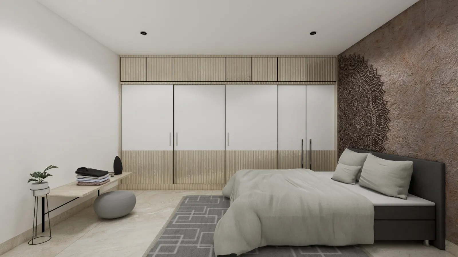 Bedrooms — interior design render