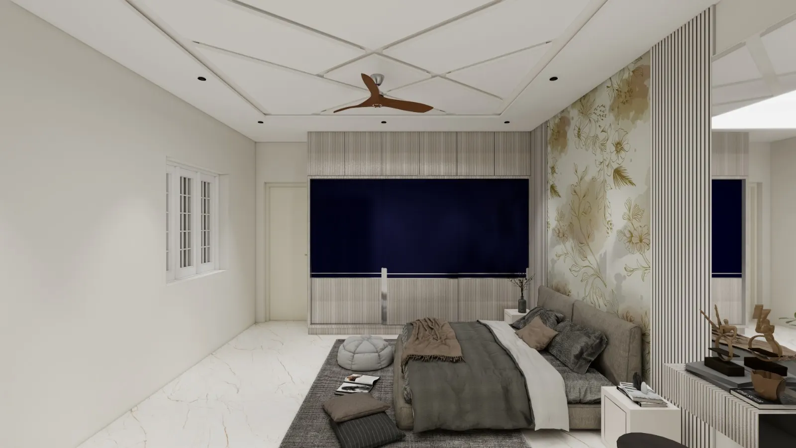 Living & Dining — interior design render