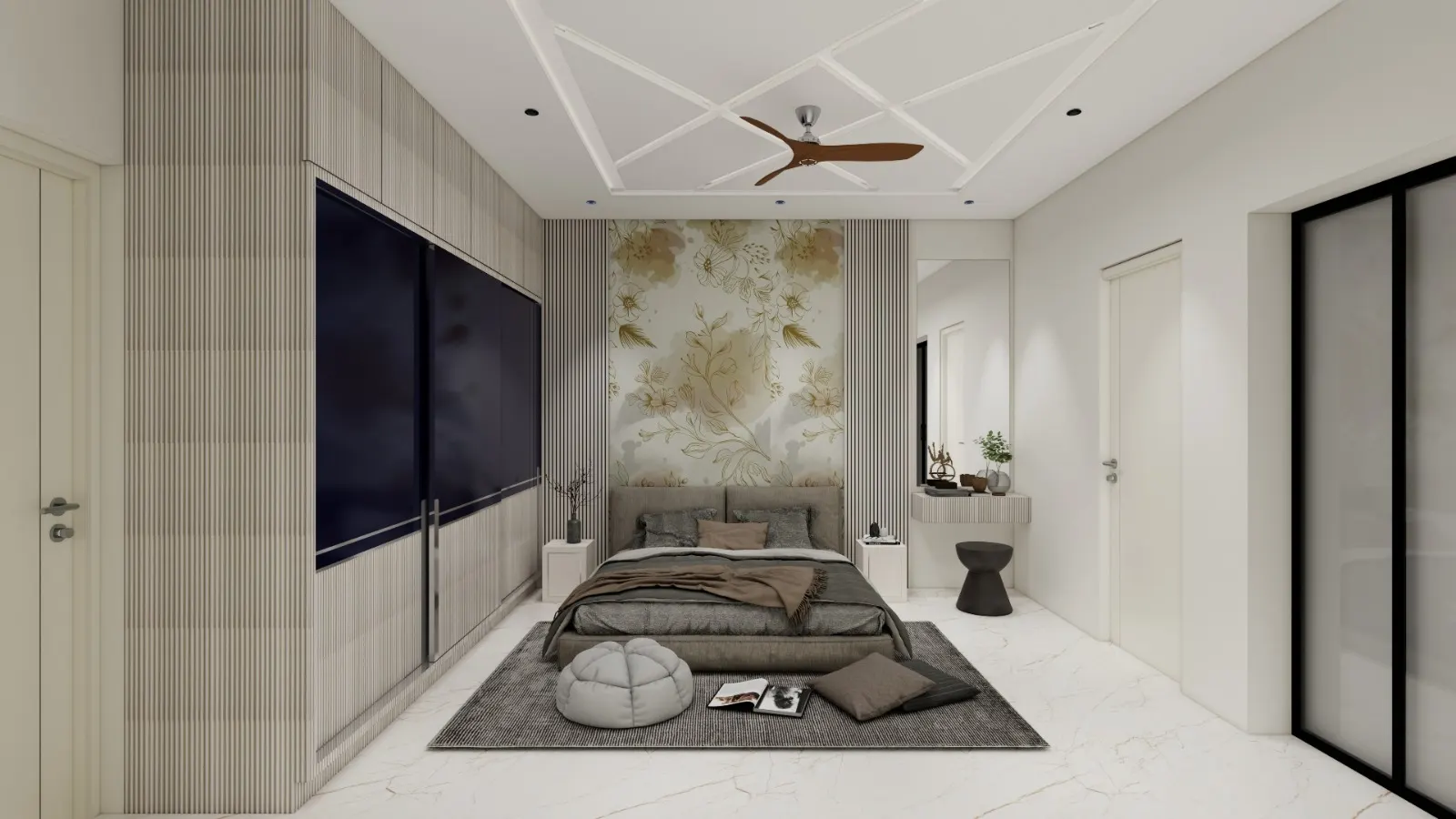 Pooja Units — interior design render