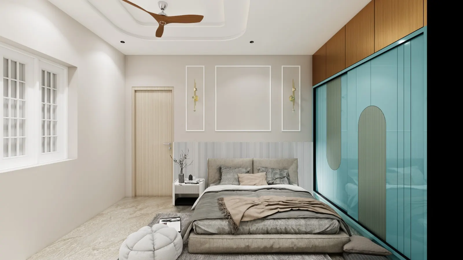 Living & Dining — interior design render