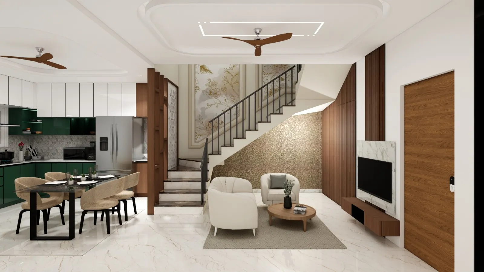 Kitchens — interior design render