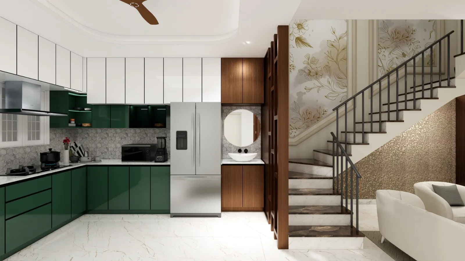 Kitchens — interior design render