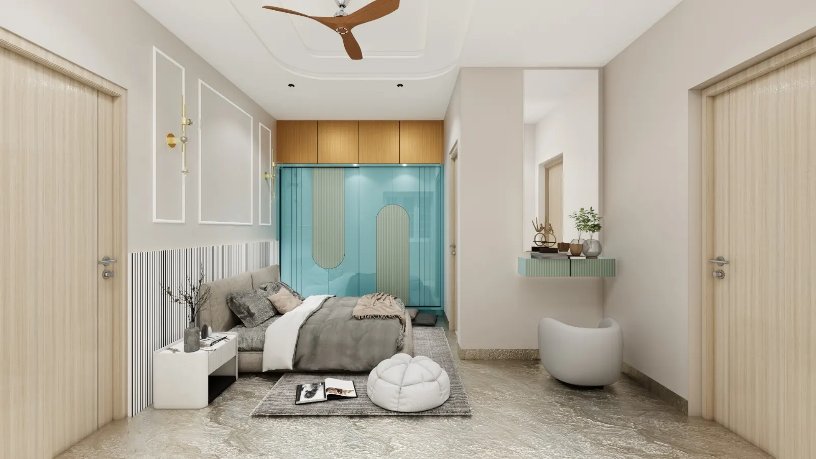 Bedrooms — interior design render