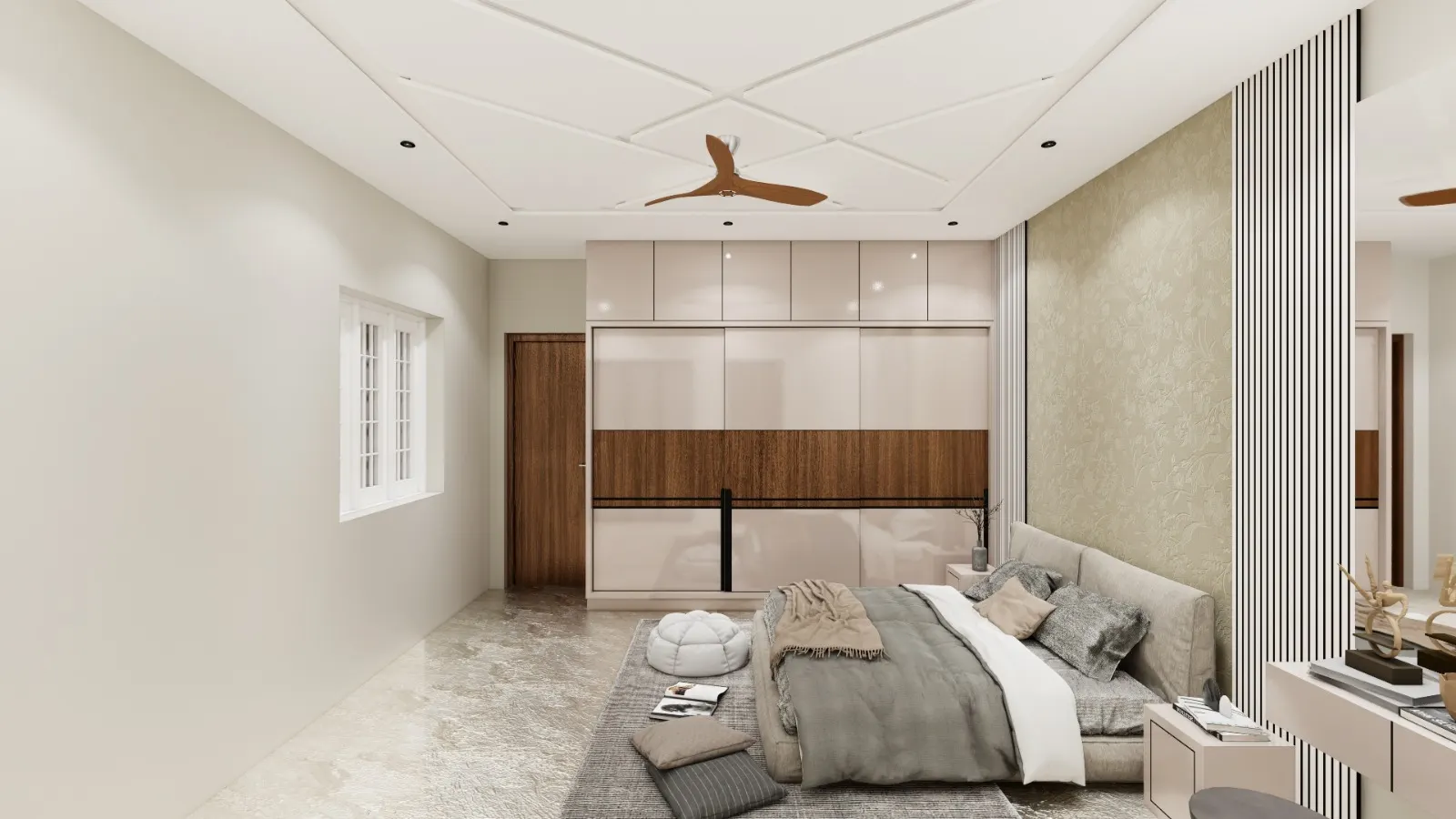 Bedrooms — interior design render