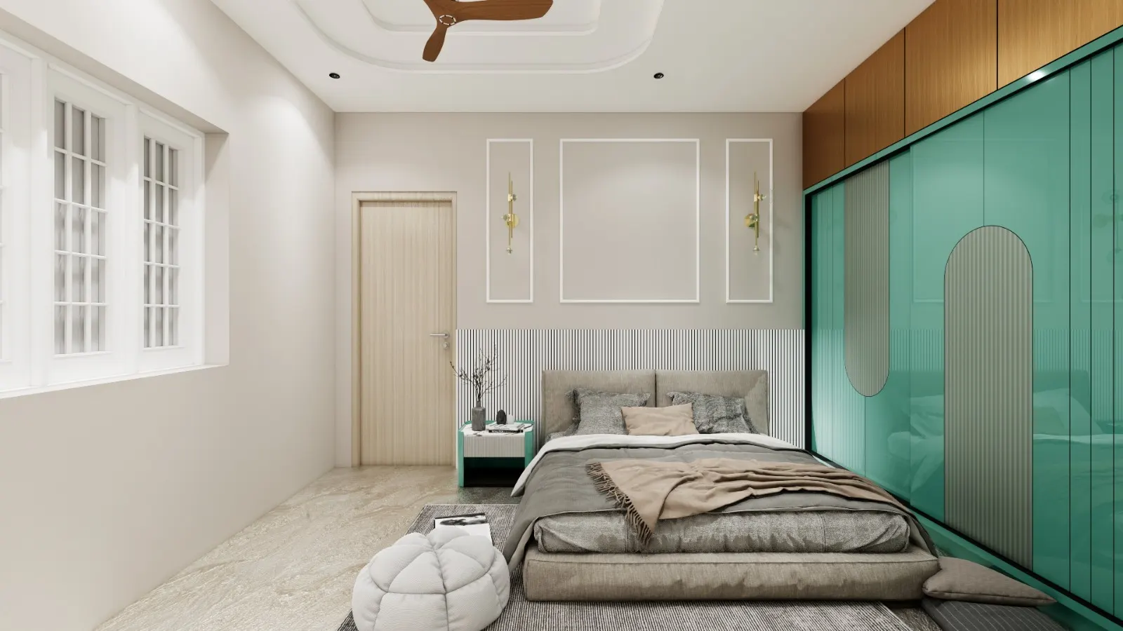 Bedrooms — interior design render