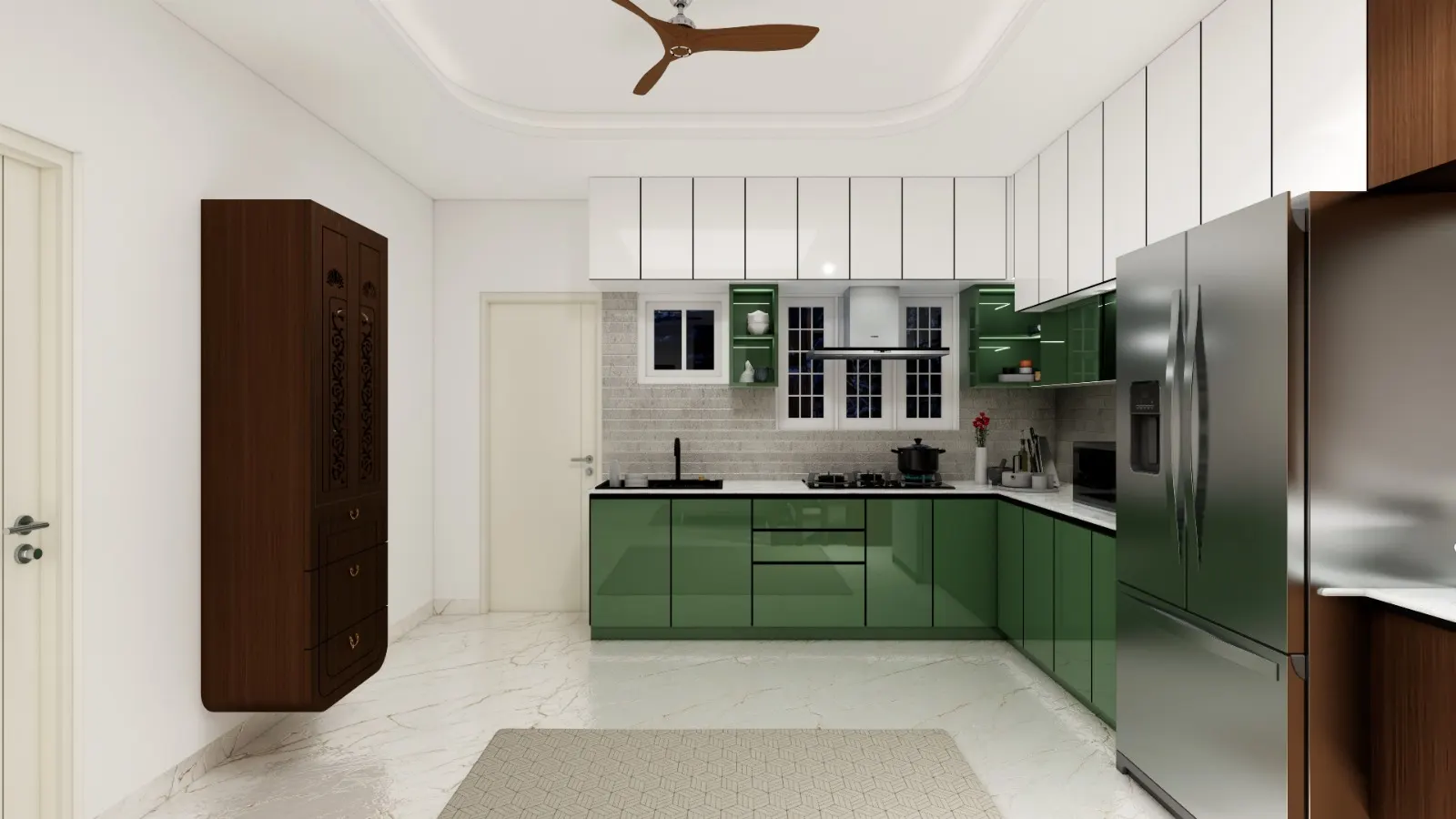Living & Dining — interior design render