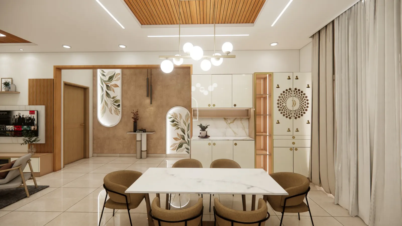 Kitchens — interior design render