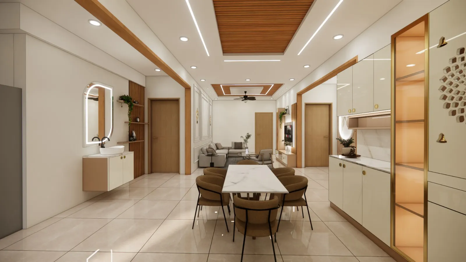 Bedrooms — interior design render