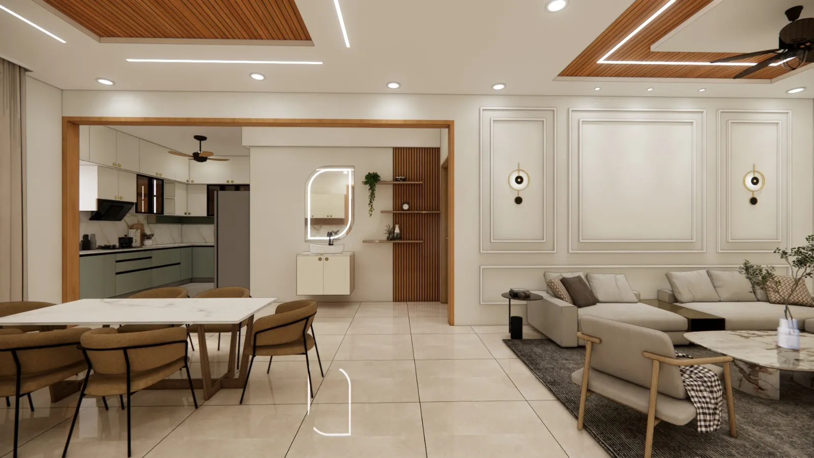 Bedrooms — interior design render