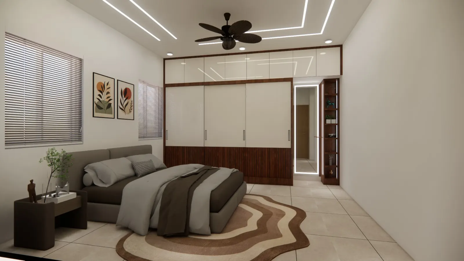 Living & Dining — interior design render