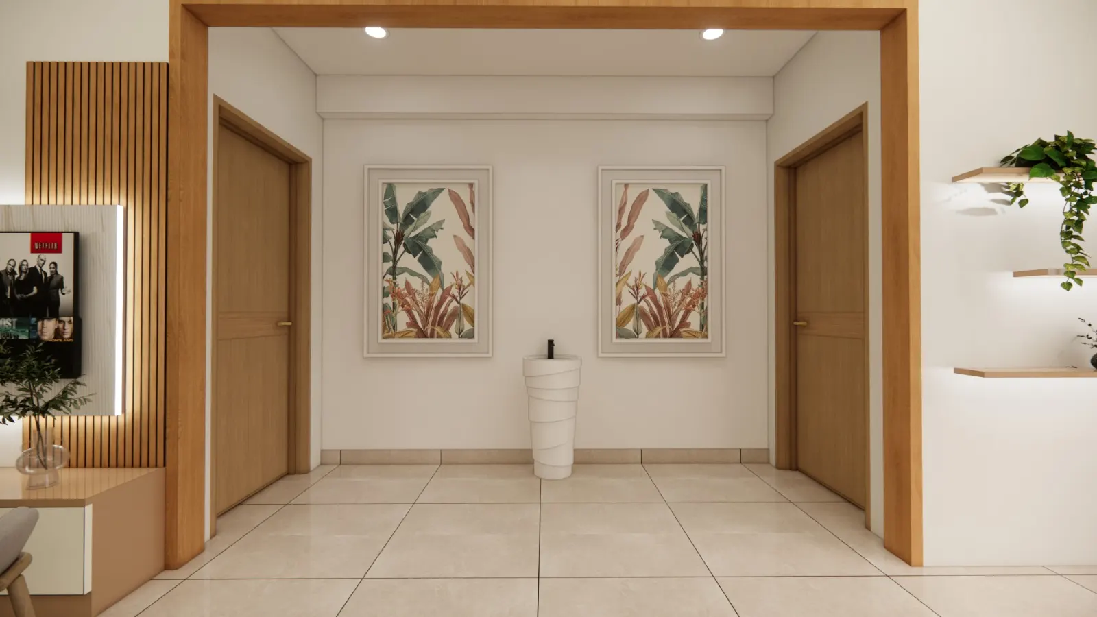 Kitchens — interior design render